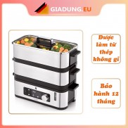 Nồi Hấp 2 tầng WMF chất liệu thép Cromagan [Hàng chính hãng]